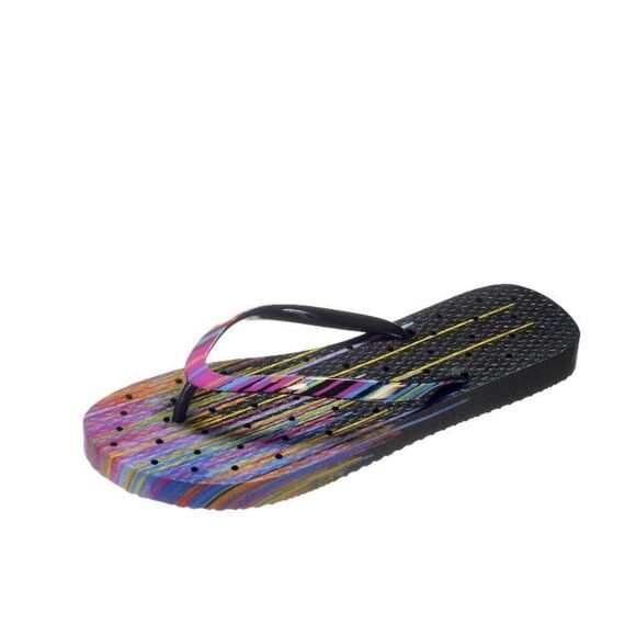 Showaflops Neon Drips Flip Flops - Picture 2 of 9